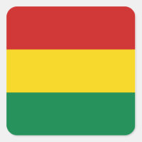 Bolivia Flag Sticker