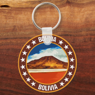 Bolivia keychain