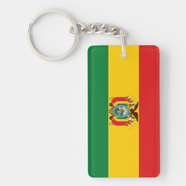 Bolivia Keychain (Front)