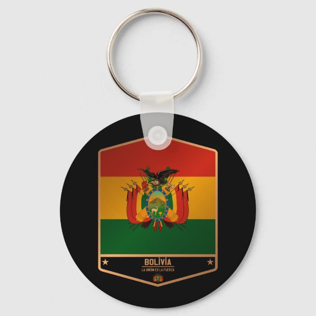 Bolivia Keychain (Front)