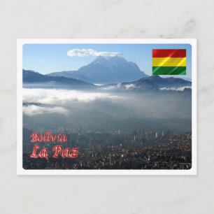 Bolivia - La Paz - Ameniciendo - Postcard