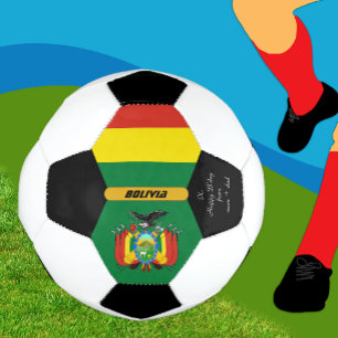 Bolivia Personalized, Flag, Photo Soccer Ball