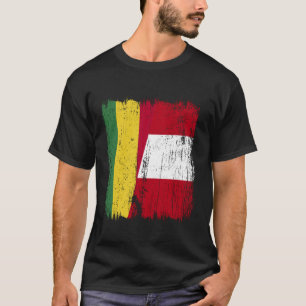 Bolivia Peru Half Flag Bolivian Peruvian Heritage  T-Shirt