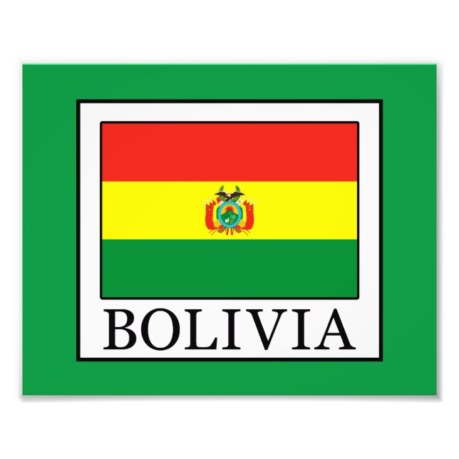 Bolivia Photo Print (Front)