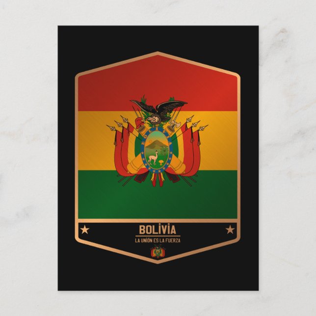 Bolivia Postcard (Front)