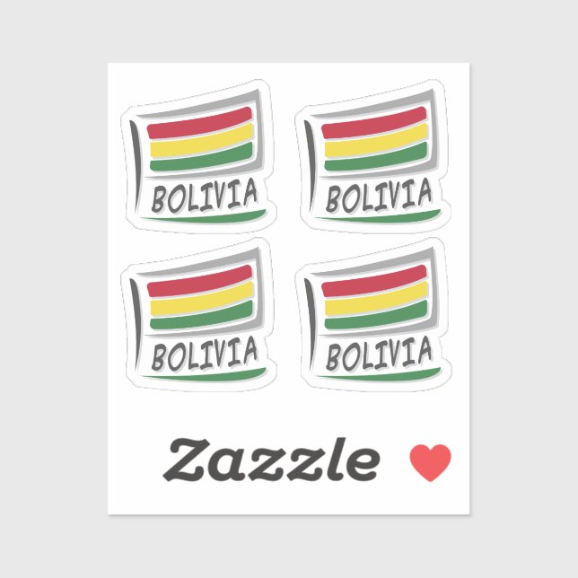 Bolivia  Pride X Flag (Sheet)