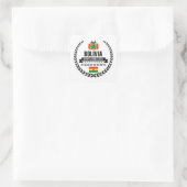 Bolivia Square Sticker (Bag)