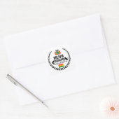 Bolivia Square Sticker (Envelope)