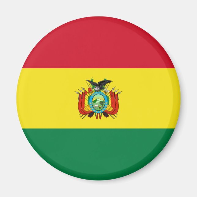 Bolivia State Flag Magnet (Front)