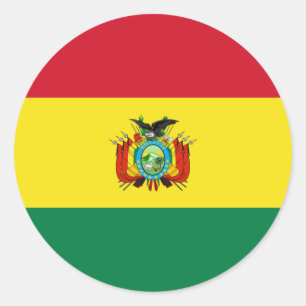 Bolivia State Flag Sticker