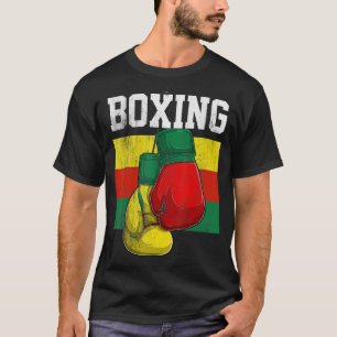 Bolivian Boxing Gloves Boxer Boxing  Bolivia Flag T-Shirt