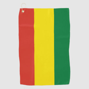 Bolivian Flag & Bolivia golf holiday /sports Towel