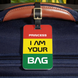 Bolivian Flag & Bolivia travel /Personalized Bag Luggage Tag