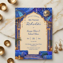 Bollywood Blue 90s Dholki Desi Sangeet Night