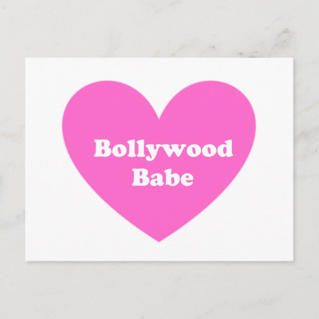 Bollywood Girl Postcard (Front)
