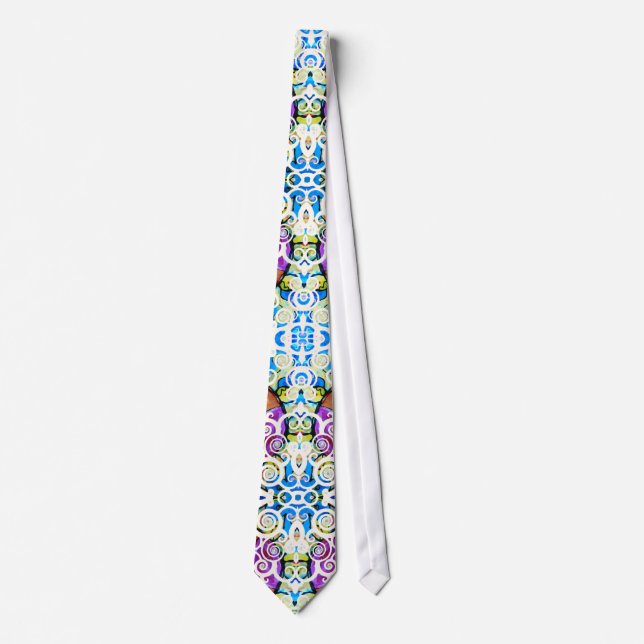 Bollywood Inspired BLUE Tie (Front)