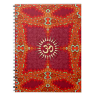 Bollywood OM Goddess Wedding Journal Notebook