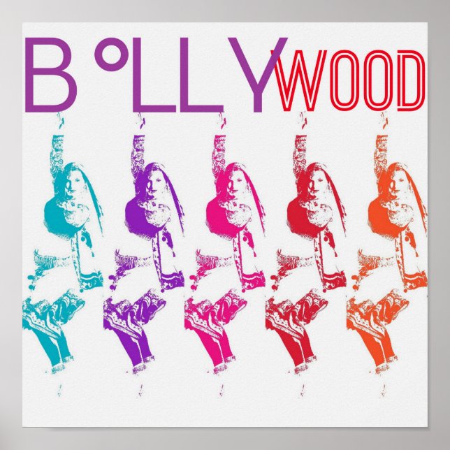 Bollywood Vibrance Poster with Samira (Front)