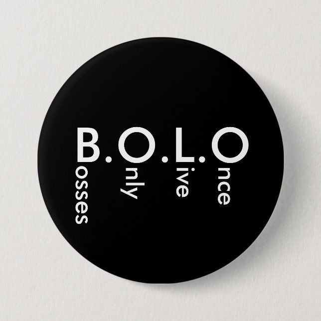 BOLO 3 INCH ROUND BUTTON (Front)