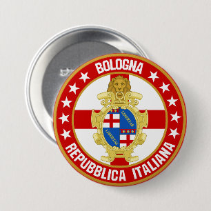Bologna 3 inch round button