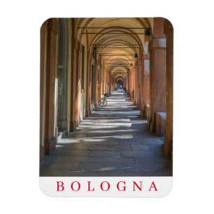 Bologna arcade fridge magnet