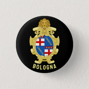 Bologna coat of arms - Italy 1 Inch Round Button