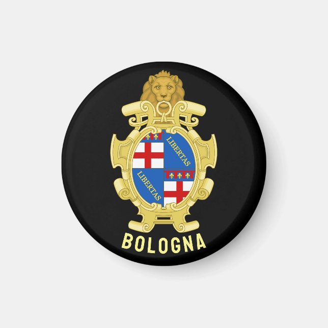 Bologna coat of arms - Italy Magnet (Front)