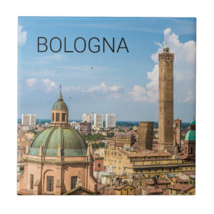 Bologna Emilia-Romagna Italy Panorama Souvenir Tile