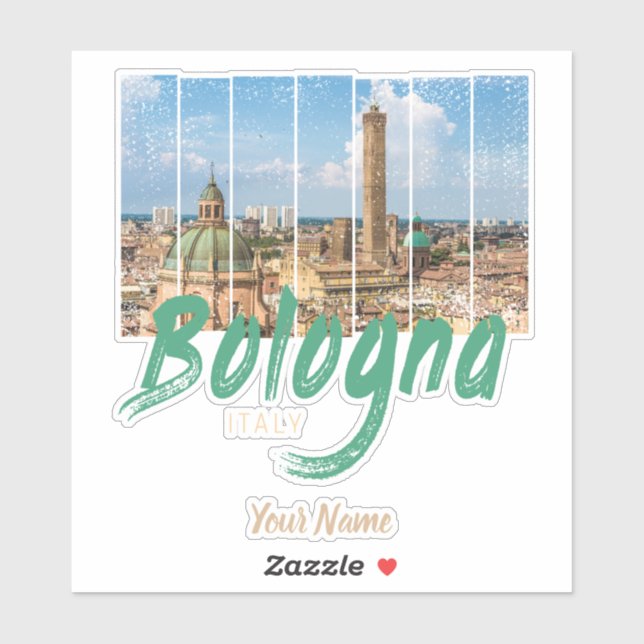 Bologna Emilia-Romagna Italy vintage souvenir (Sheet)