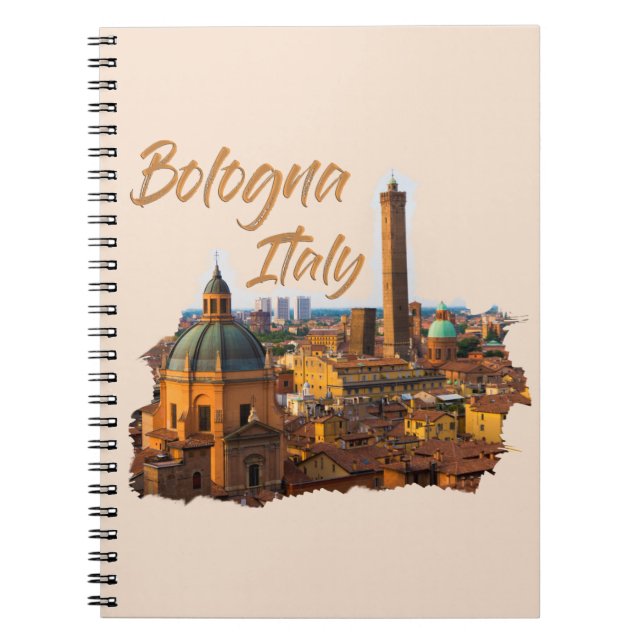 Bologna Italy: Historical Centre Notebook (Front)