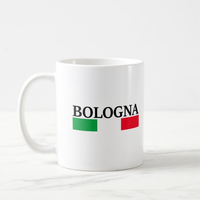 Bologna Italy, I love Bologna Coffee Mug (Left)