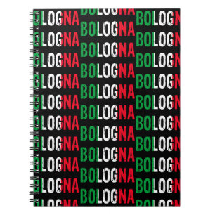 Bologna Italy, I love Bologna Notebook