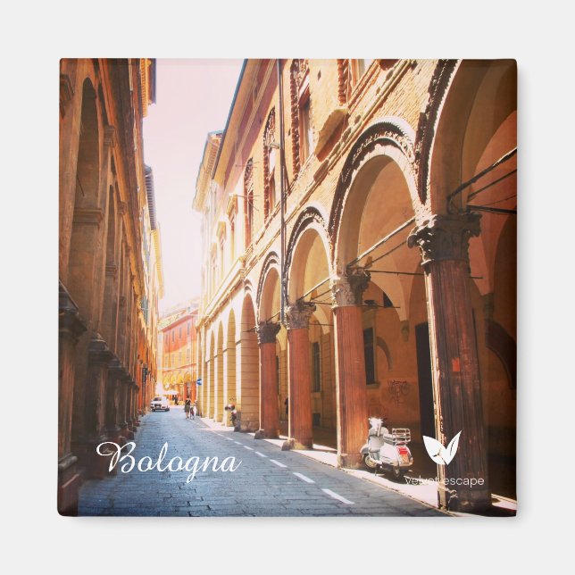 Bologne - aimant frigo par Velvet Escape (Devant)