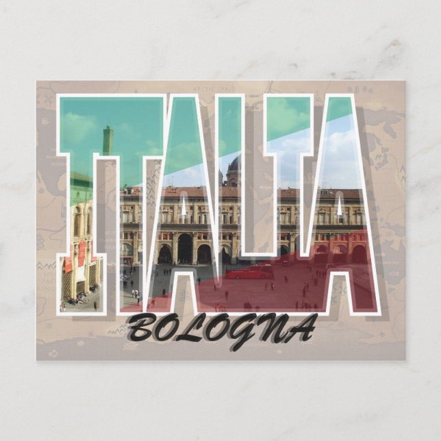 Bologne, Italie Carte postale (Devant)