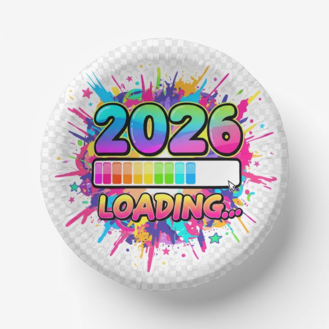 Bols En Carton 2026 Loading... Progress Bar Sticker (Recto)
