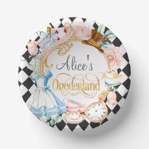 Bols En Carton Alice dans l'Onederland fêté de thé de haine