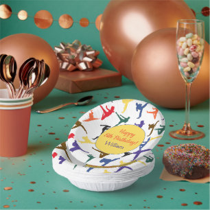 Bols En Carton Arts martiaux Karate Kids Party Joyeux 8e annivers