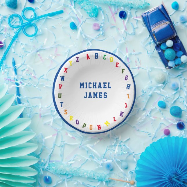 Bols En Carton BABY SHOWER ABC Boy (Fête)