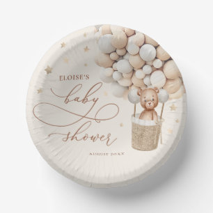 Bols En Carton Baby shower d'attente de l'ours en peluche Neutre