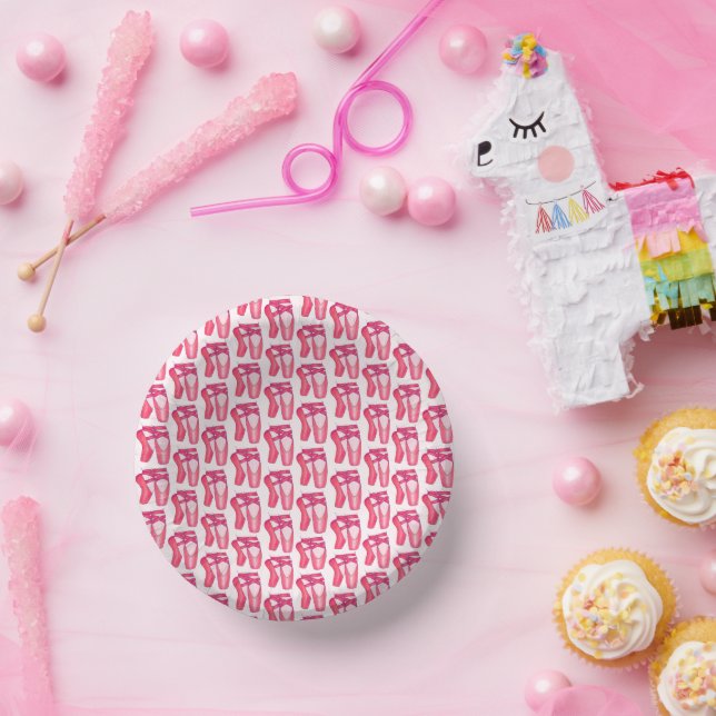 Bols En Carton Ballerina Pink Ballet Dance Considérant Toe Chauss (Fête)