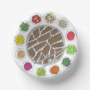 Bols En Carton Barbecue coréen Barbecue rôti Bulgogi Banchan