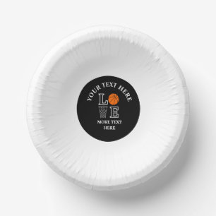 Bols En Carton Basket-ball Anniversaire Cadeau, Basketball Joueus