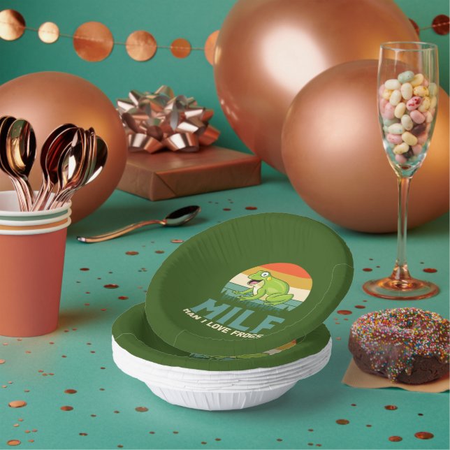 Bols En Carton Bol en papier Love Frogs (Multi)