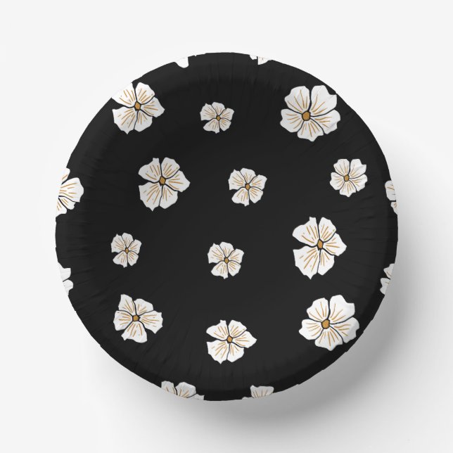 Bols En Carton Bol papier 7 pouces personnalisable pour événement (Recto)