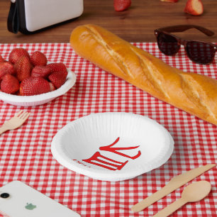 Bols En Carton Boules en papier Kanji Delicious Red