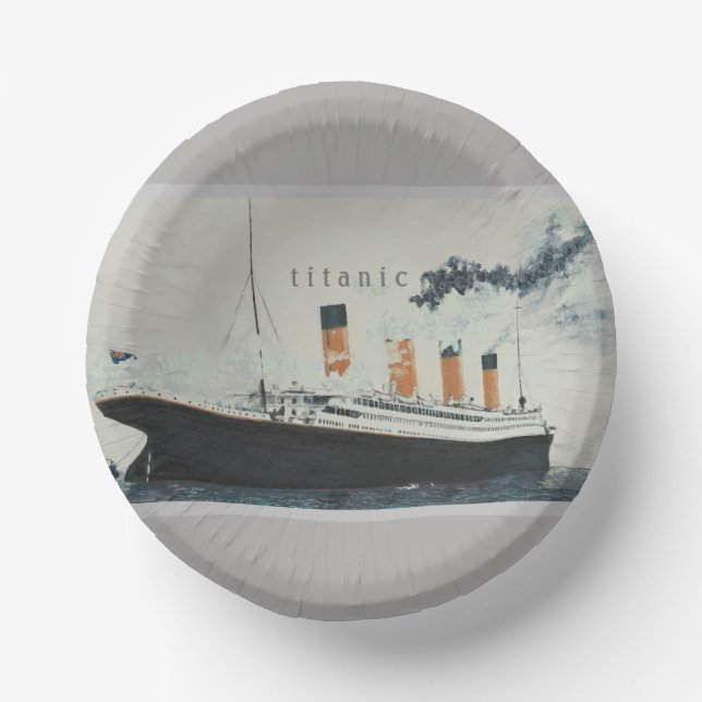 Bols En Carton Classic TITANIC Party Paper Bowl (Recto)