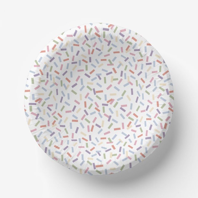 Bols En Carton Confetti Contemporain (Sprinkles) (Recto)