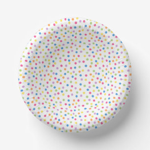 Bols En Carton Confetti Dazzle (points)