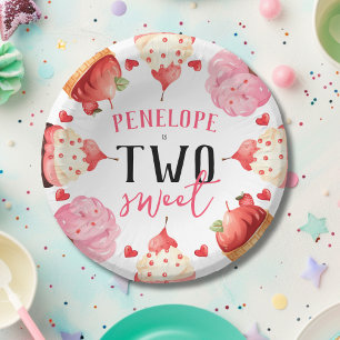 Bols En Carton Crème glacée mignonne Deux filles douces fête d'an