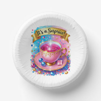 Bols En Carton Cute tea gender reveal party 